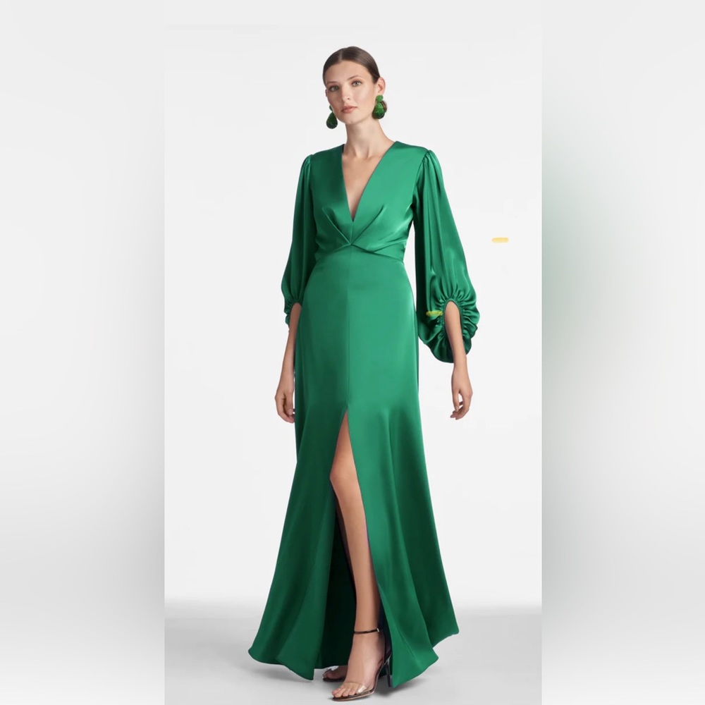 Sachin and Babi Jenny Gown